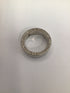 Single Diamond band Sterling Men's sz 10